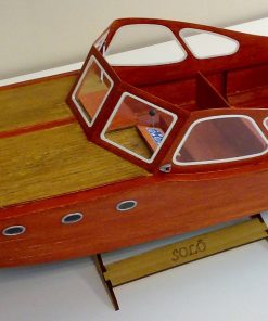 Nordic Class Boats-Solö " Swedish Retro Speed Boat " 1/10